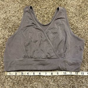 Kindred Bravely French terry sleep bra size large busty
